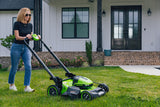 POWERALL 48V (24V x 2) Tondeuse 46cm Autotractée Gen. II - 2x Batteries 4Ah